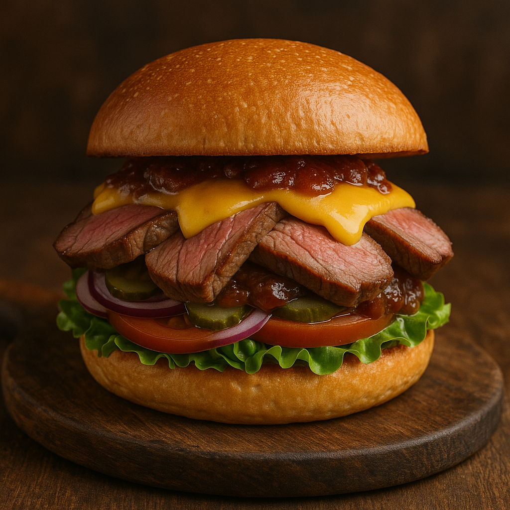 Dry Aged Steak Burger