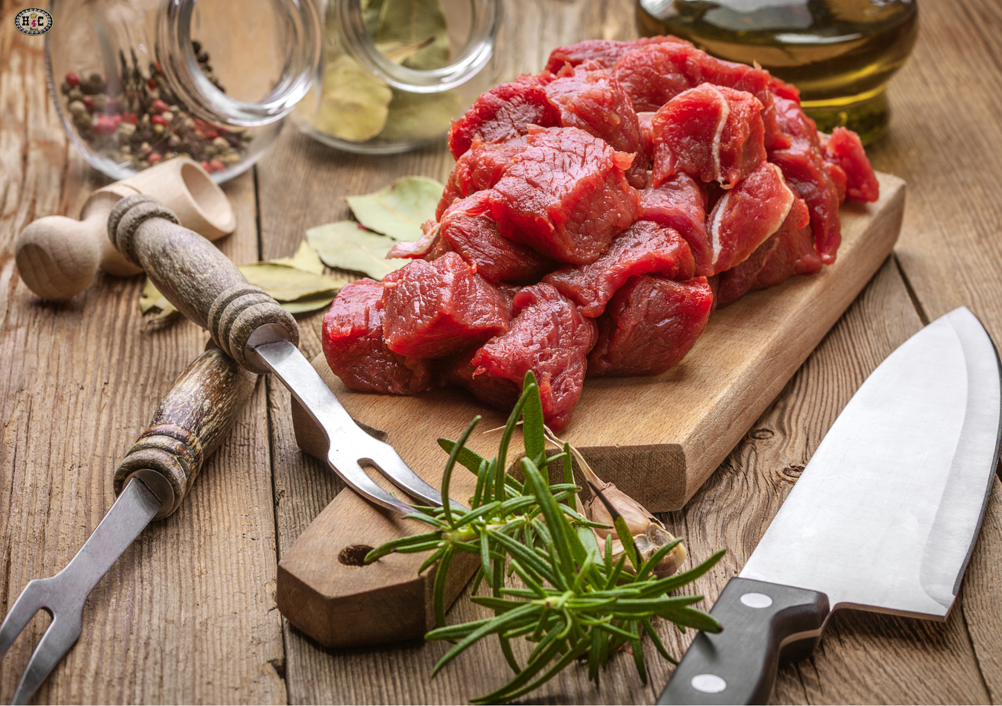 Gulasch vom Rind