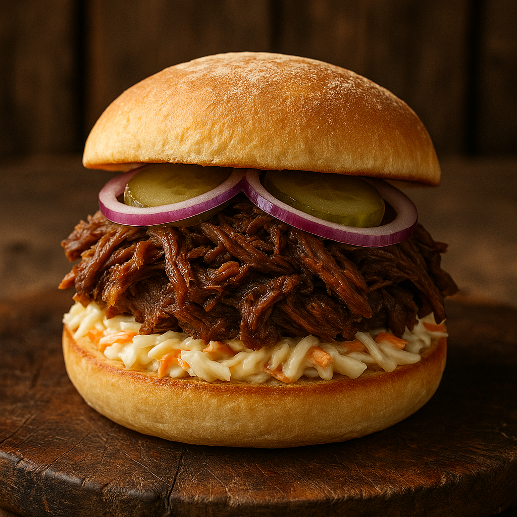 Pulled Beef Burger